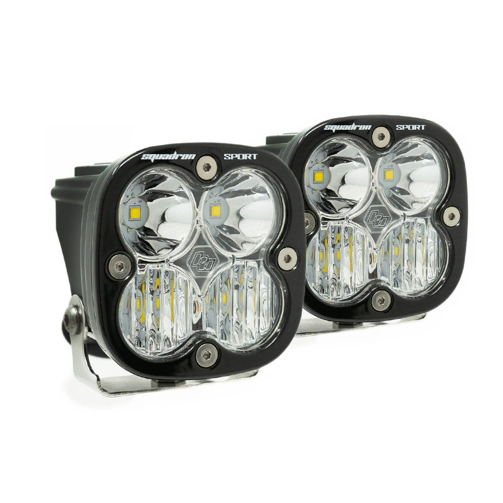 Squadron Sport Black LED Auxiliary Light Pods – Universal Fit