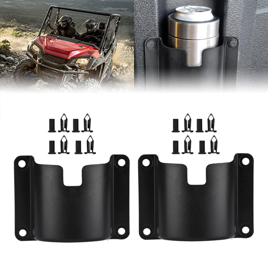 Kemimoto Drink Cup Holder Door Mount for Honda Pioneer 700‑4/1000‑5