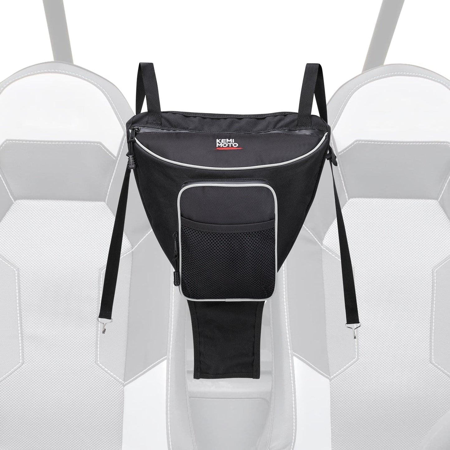 Kemimoto 1680D High Density Cab Seat Bag for Polaris RZR