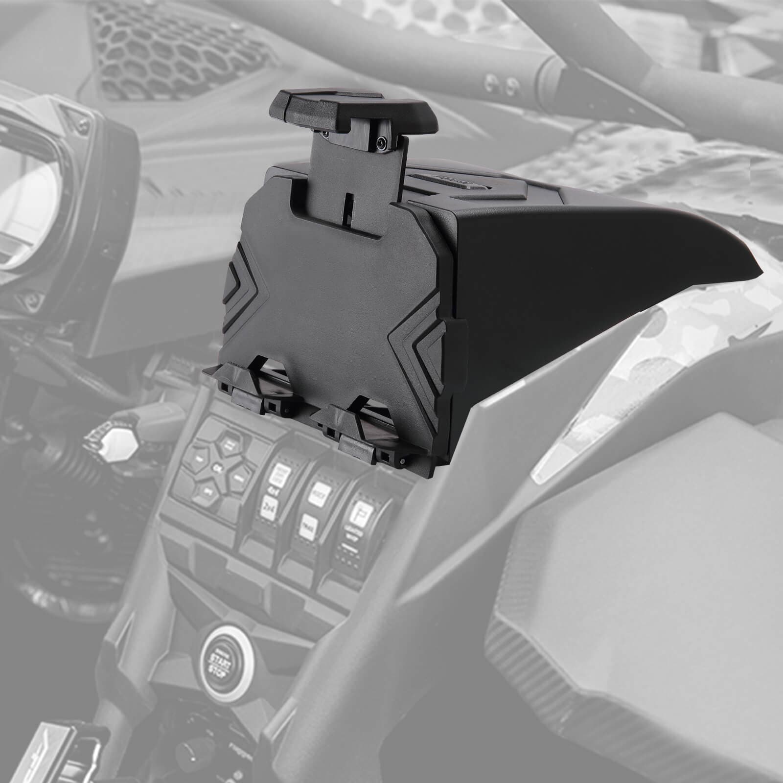 Tablet Holder & Front Door Strorage Bags for Can-Am Maverick X3 MAX