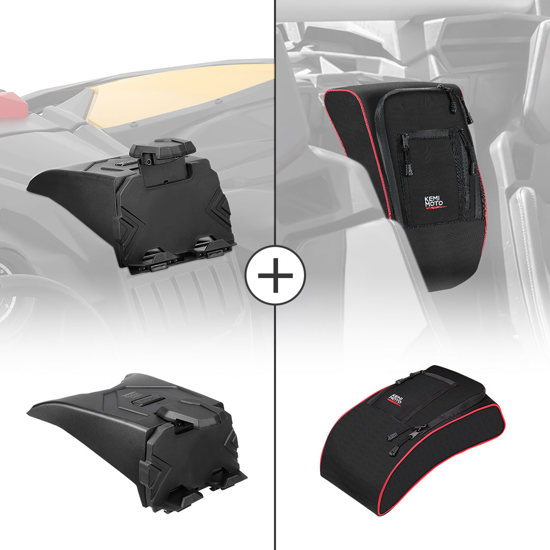 Tablet Holder & Console Storage Bag for Can‑Am Maverick X3