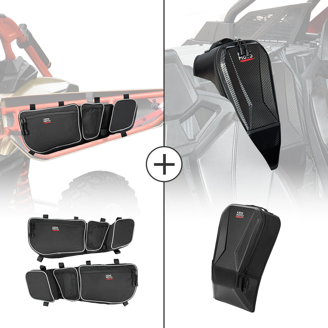 KEMIMOTO Front Door Center Storage Bag for Can‑Am Maverick X3