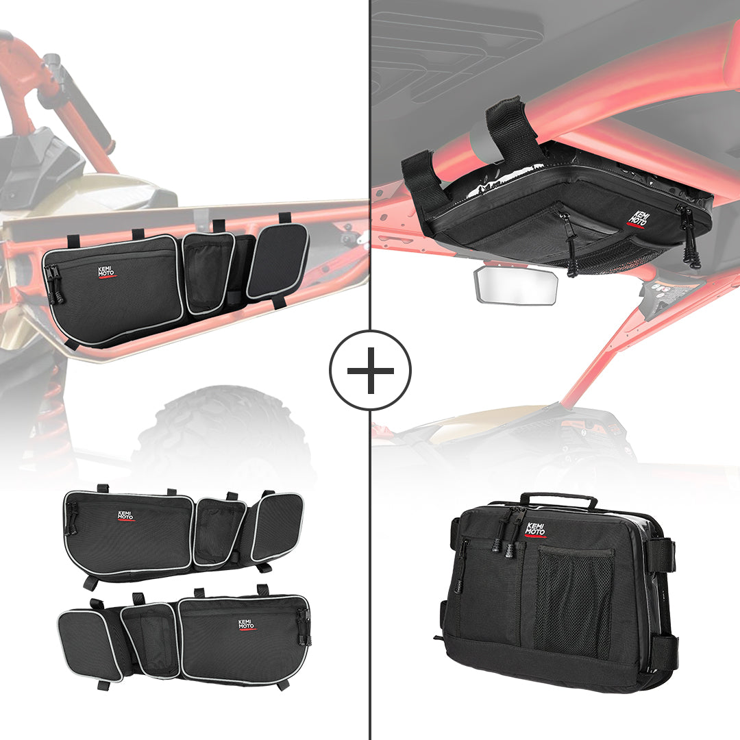 Kemimoto Front Roof Storage Bags 1680D Nylon