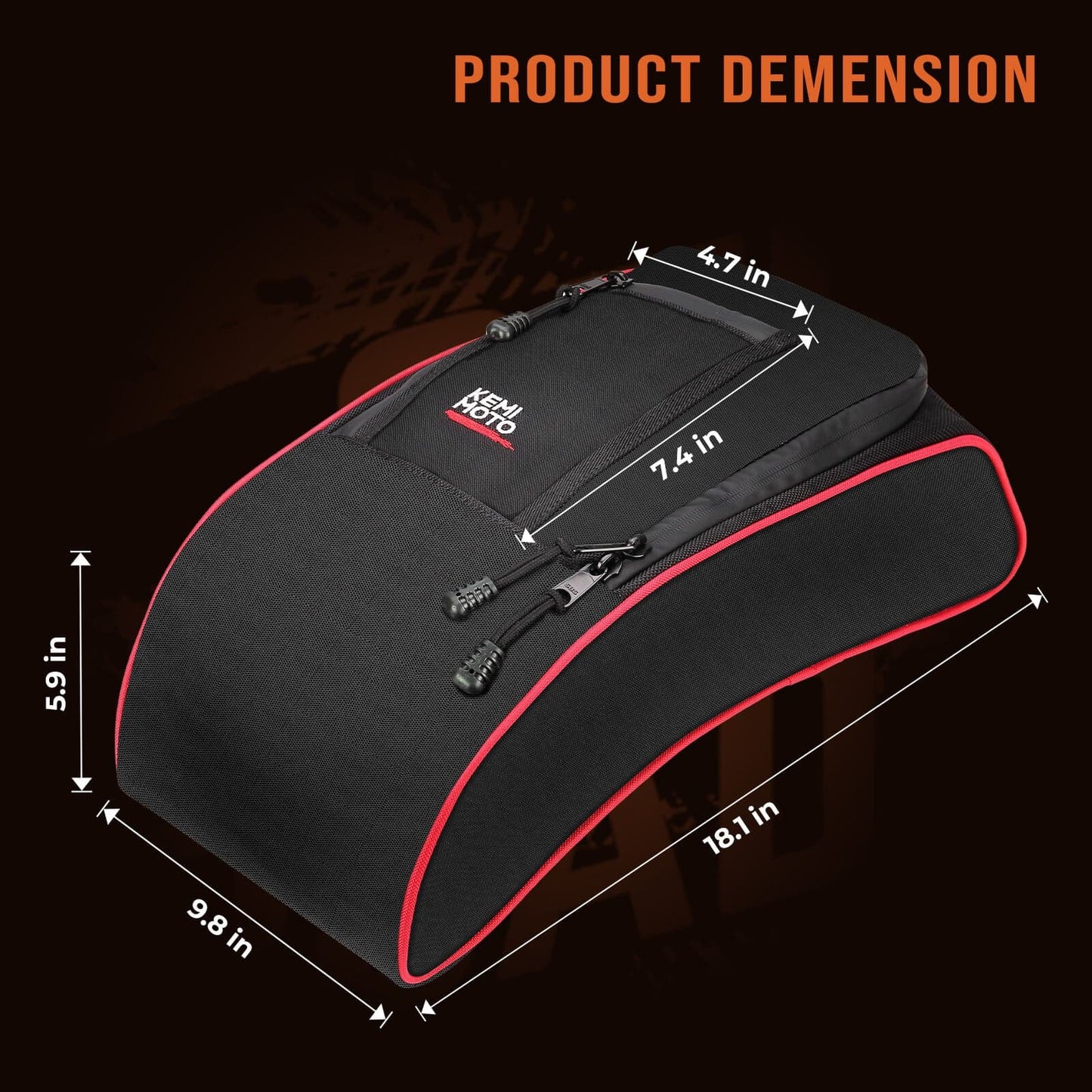 Tablet Holder & Console Storage Bag for Can‑Am Maverick X3