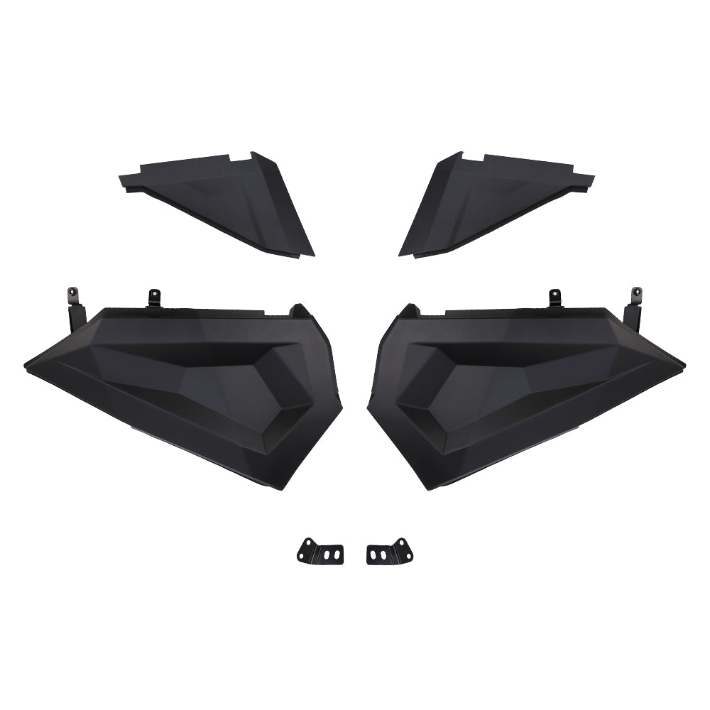 Kemimoto Front Door Bags & Half Inserts for Polaris RZR