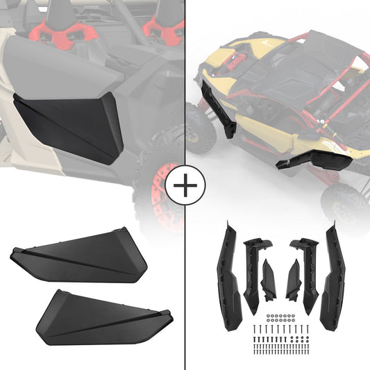 KEMIMOTO Front Lower Door & Mud Fender Flares Maverick X3