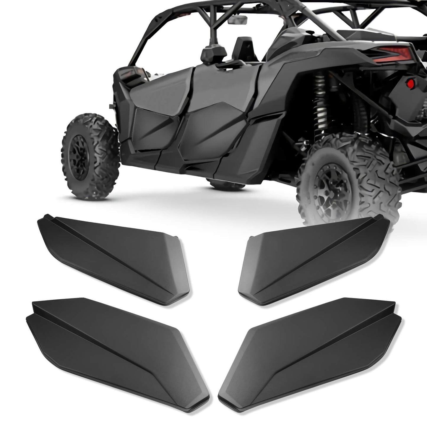 KEMIMOTO Doors Panels Storage Bags for Can‑Am Maverick X3 MAX