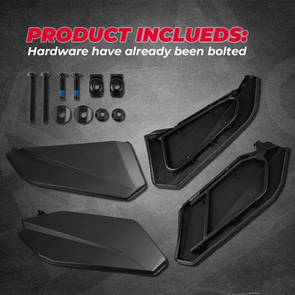 KEMIMOTO Door Kit & Handle for Can‑Am Maverick X3 MAX