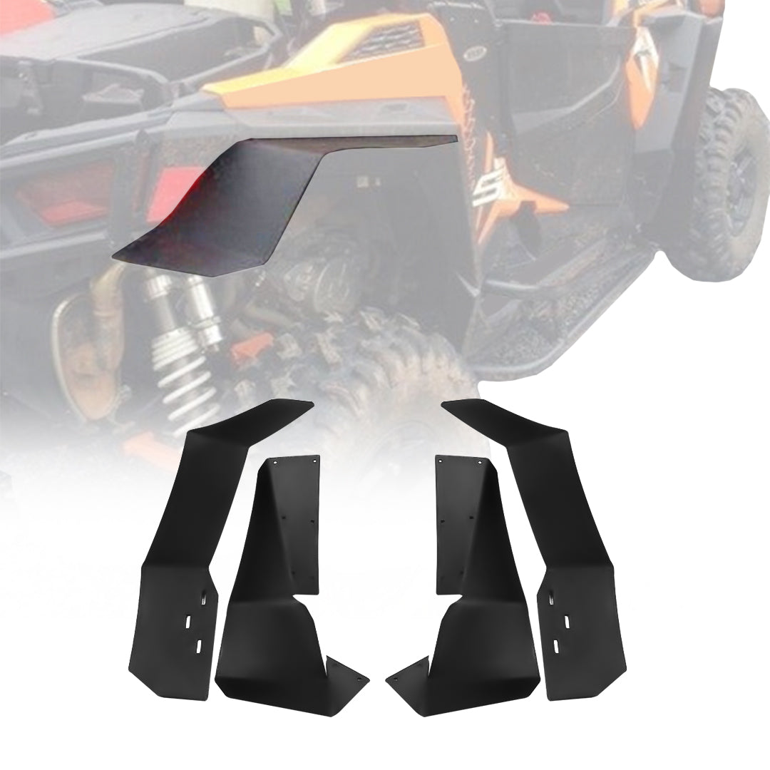 KEMIMOTO Extended Fender Flares for Polaris RZR S900 S1000 4‑900
