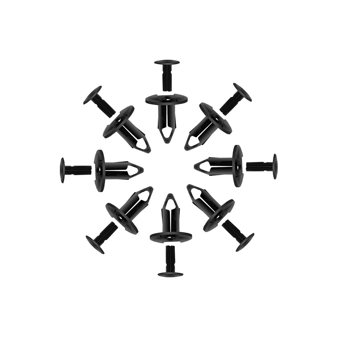 Kemimoto 100 PCS UTV ATV 8mm Nylon Fastener Rivets