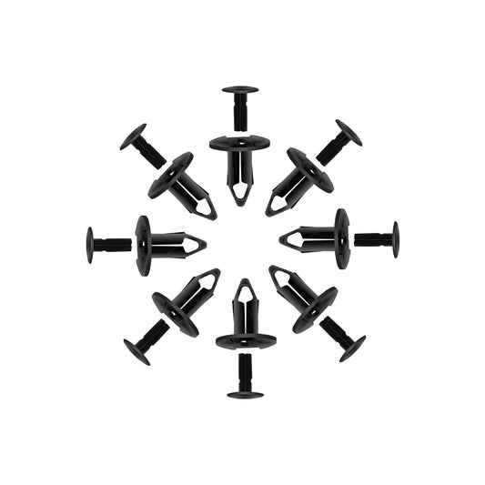 Kemimoto 100 PCS UTV ATV 8mm Nylon Fastener Rivets