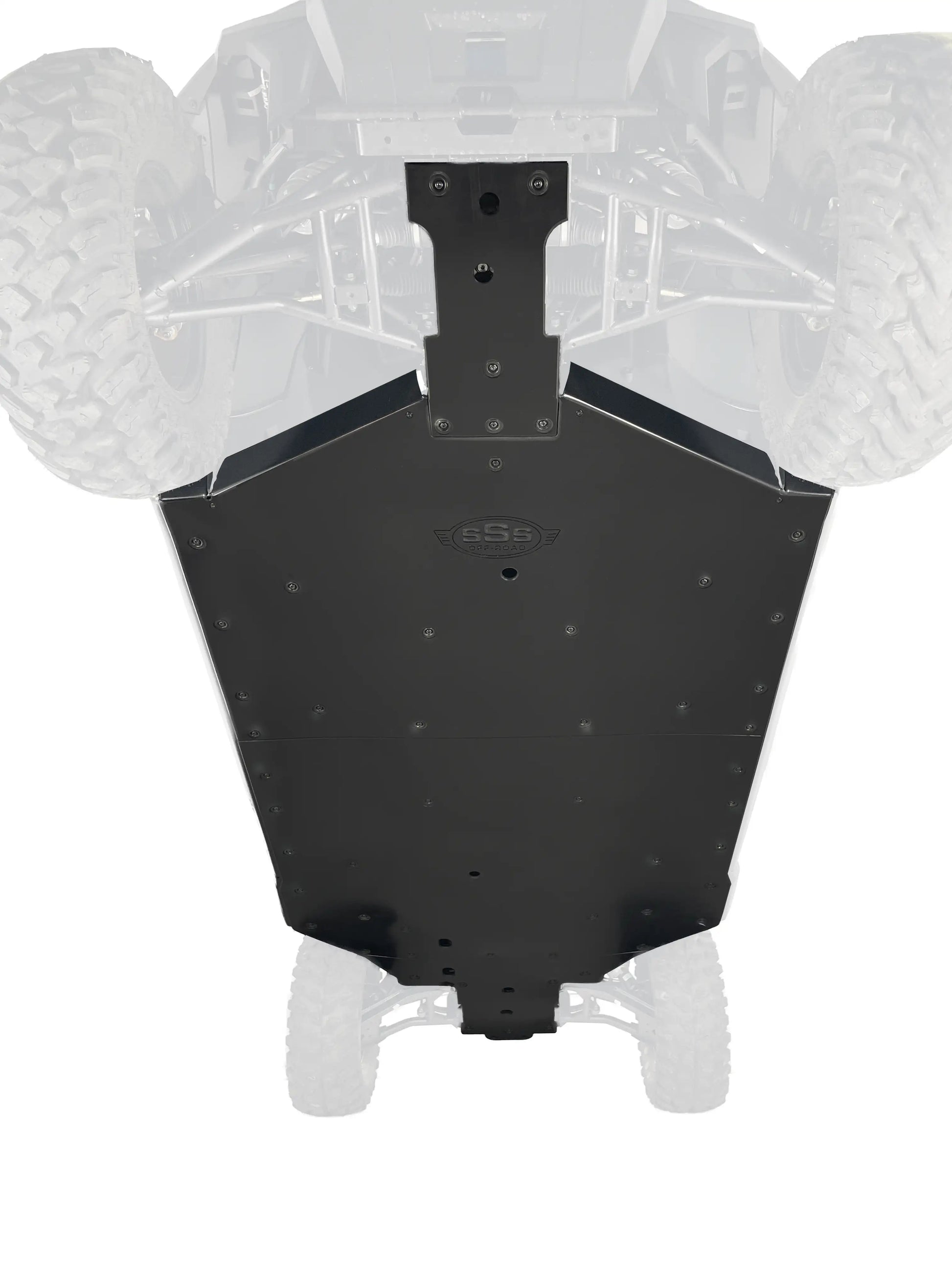 Ultimate 2-Piece UHMW Skid Plate for Polaris Ranger Crew 1500 Off-Road Protection