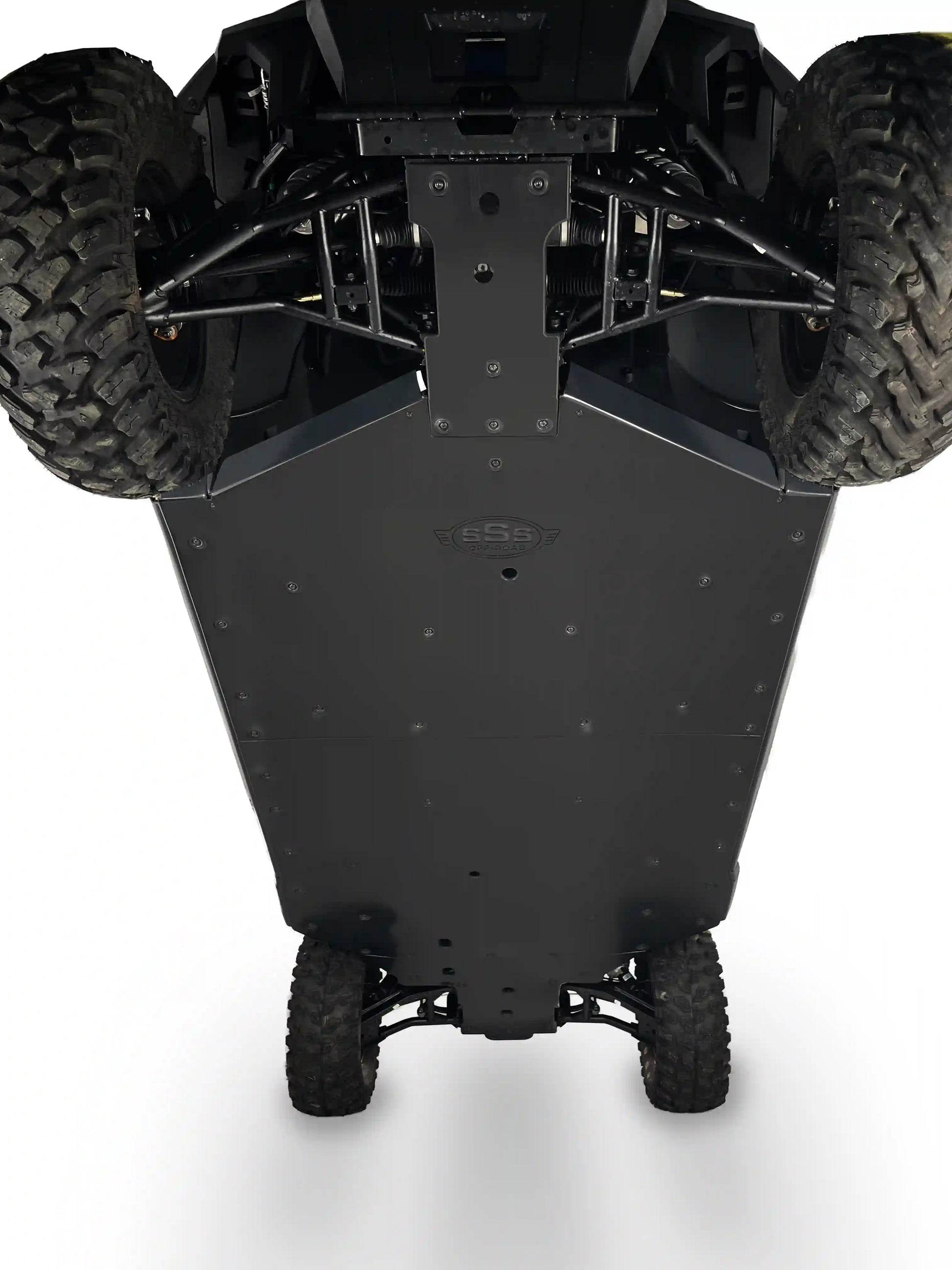 Ultimate 2-Piece UHMW Skid Plate for Polaris Ranger Crew 1500 Off-Road Protection