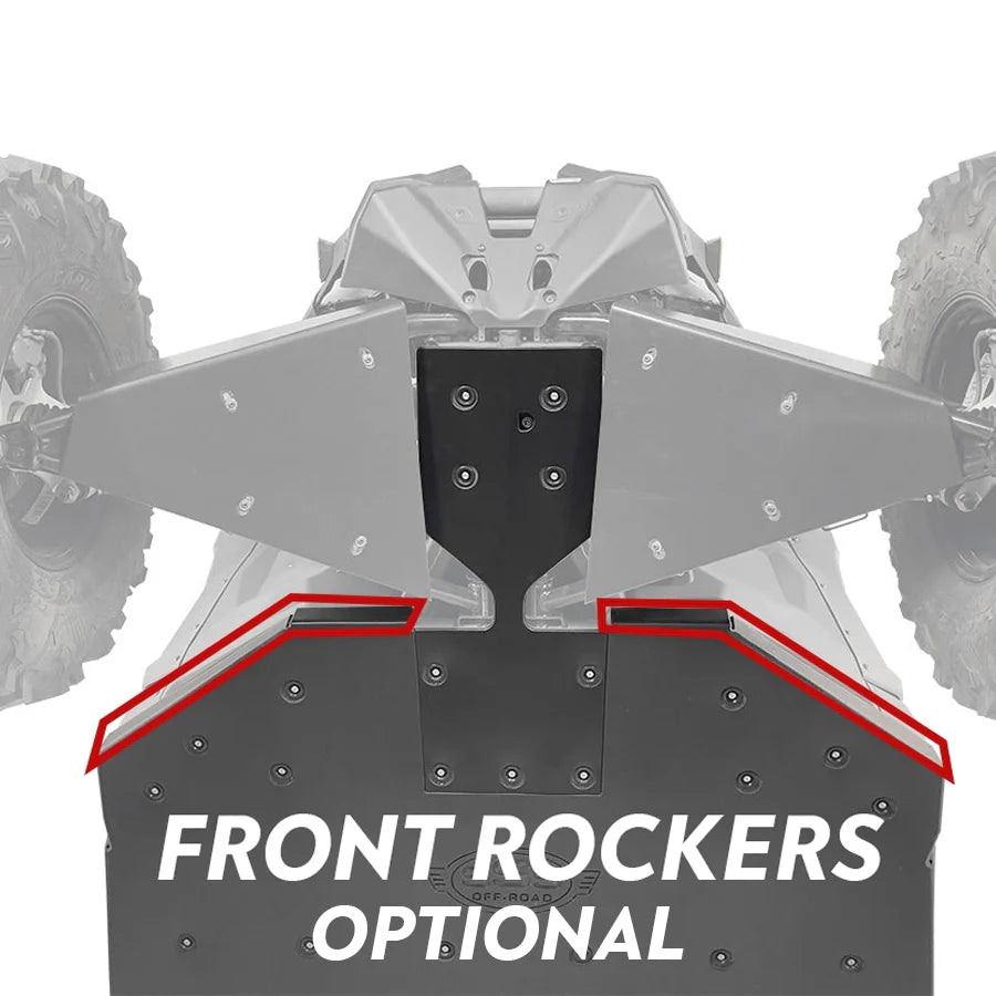 Ultimate 8-Piece Full Body UHMW Skid Plate for Can-Am Maverick X3 Max