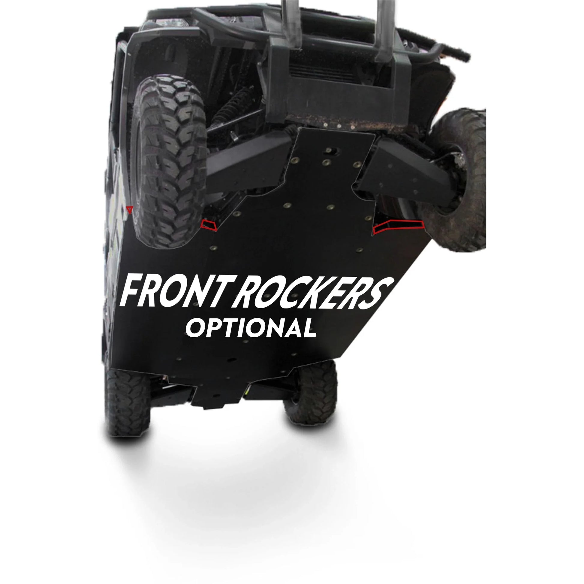 Kawasaki Mule Pro Full Skid Plate with Integrated Rock Sliders