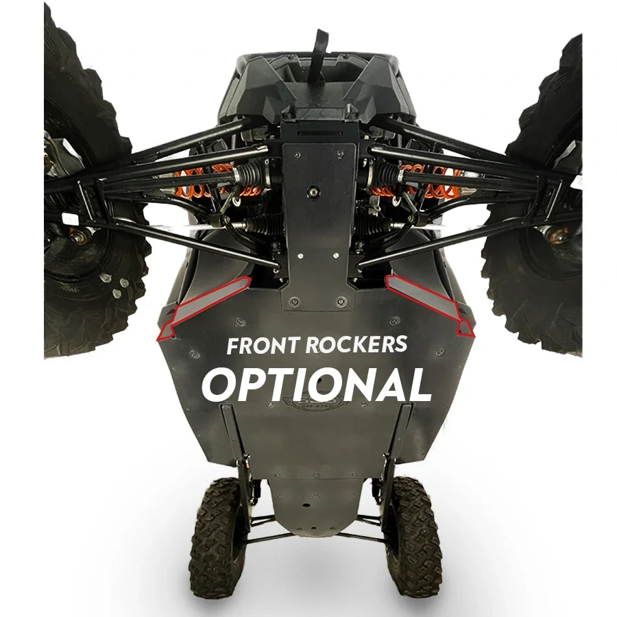 Ultimate UHMW Skid Plate: Polaris RZR XP 1000 Full Underbody Protection Kit