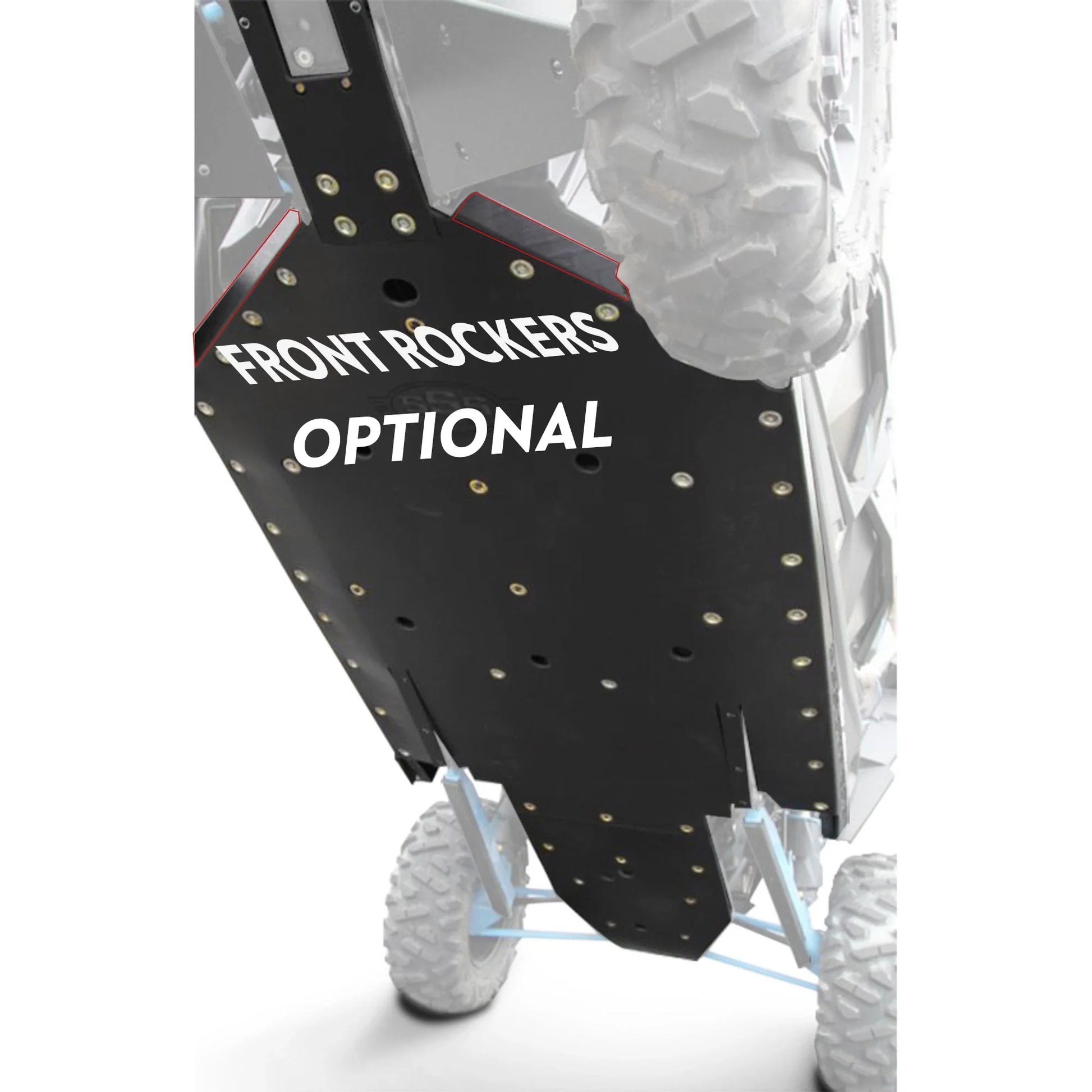 Polaris RZR XP 4 1000/Turbo/Turbo S UHMW Skid Plate Kit