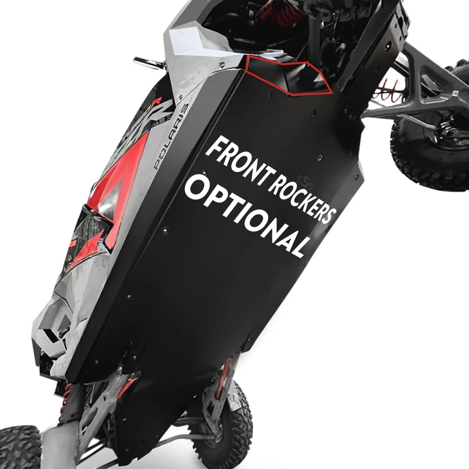 Ultimate RZR XP4 Pro Full Coverage Skid Plate System with Integrated Rock Sliders