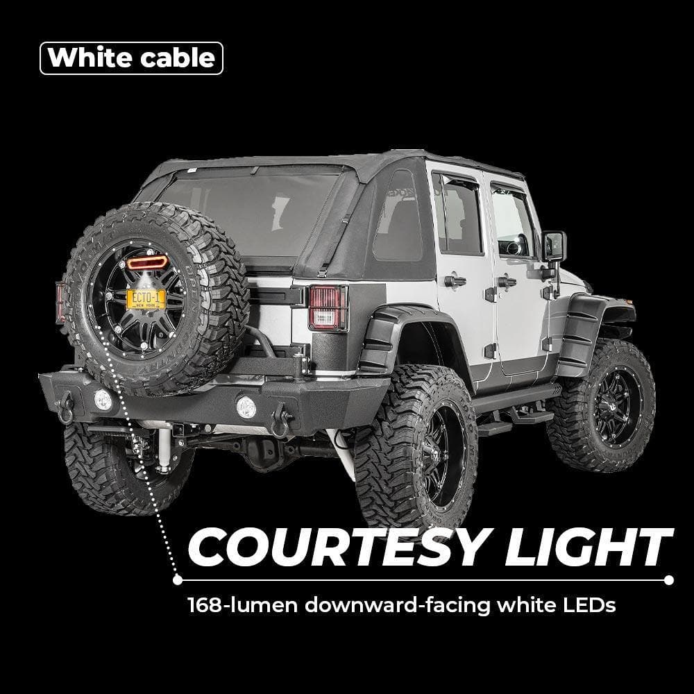 KEMIMOTO Universal Roll Bar Tail Light IP65 Waterproof
