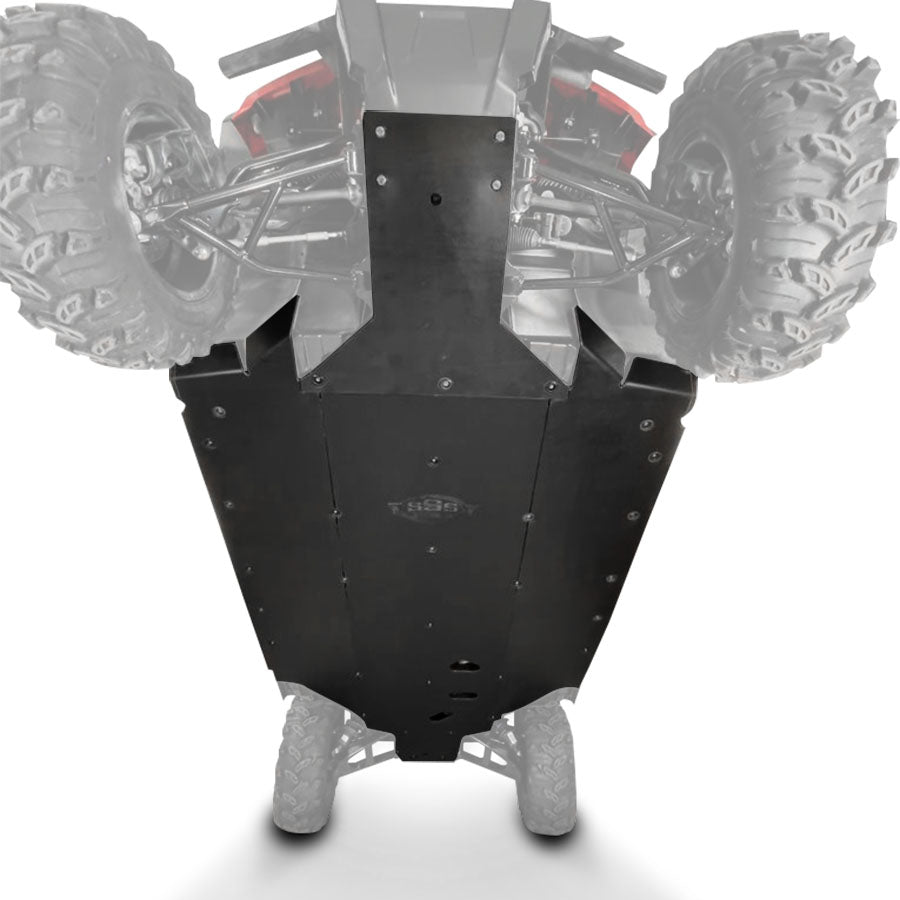 Honda Pioneer 1000-6 UHMW Rock Sliders Skid Plate Kit