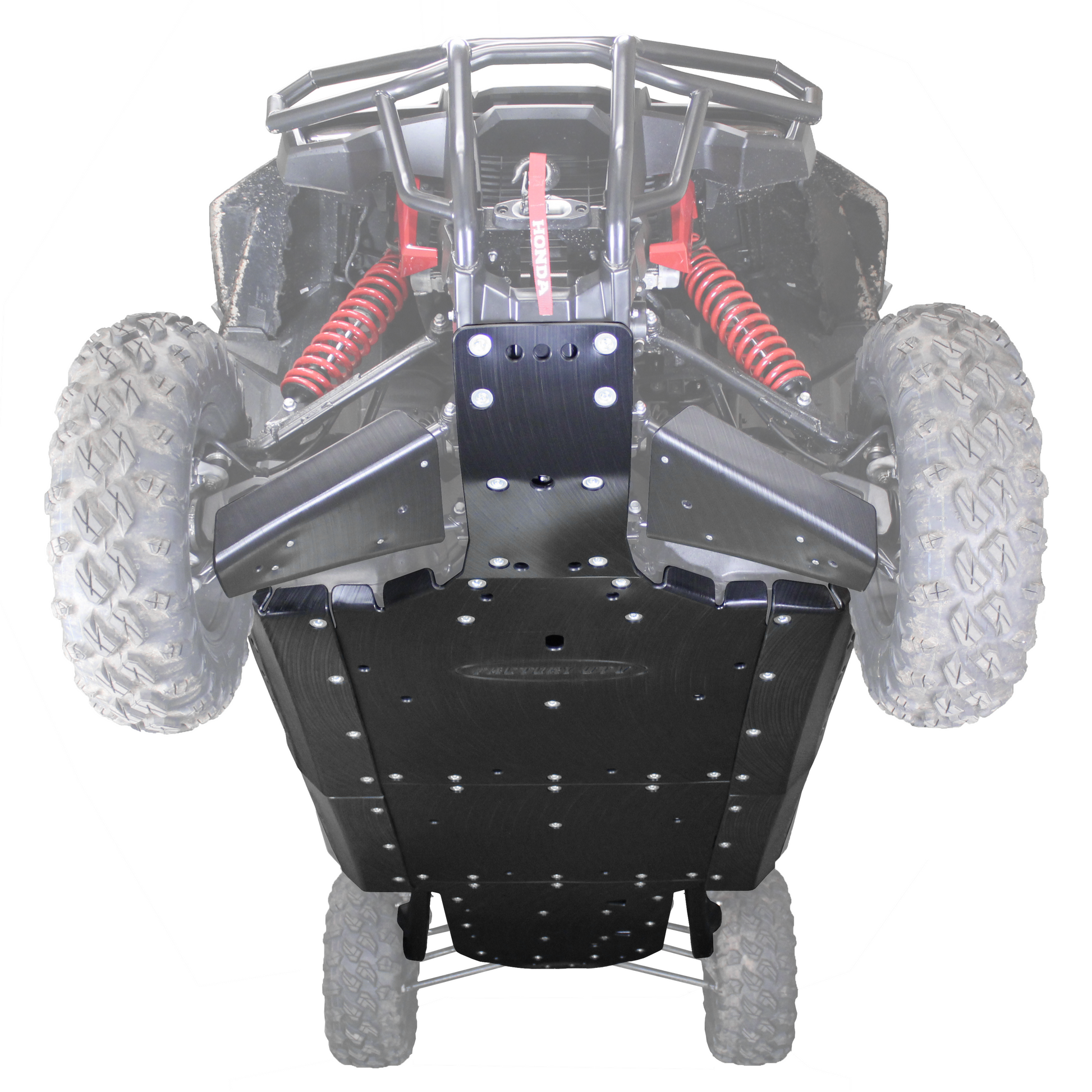 Honda Talon 1000 4 UHMW Skid Plate and Rock Sliders