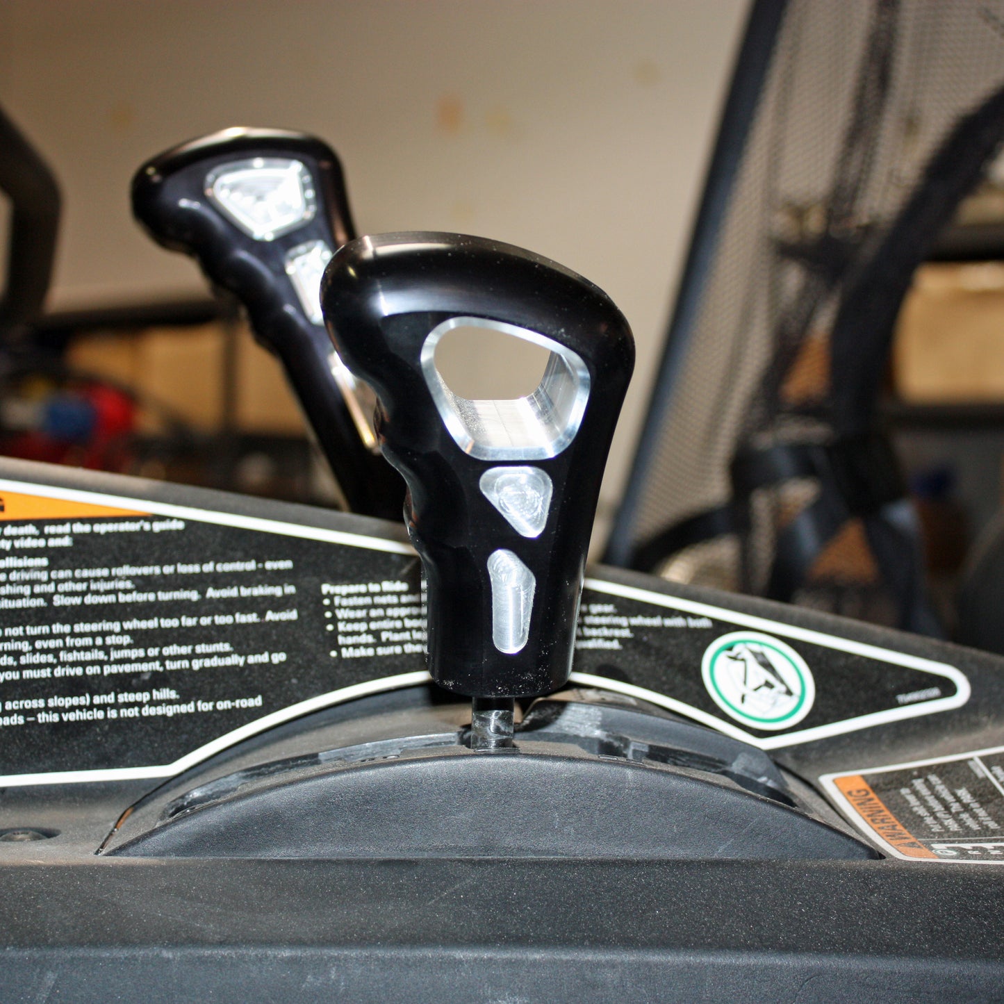 Can‑Am Commander & Maverick Black Anodized Billet Aluminum Shift Knob