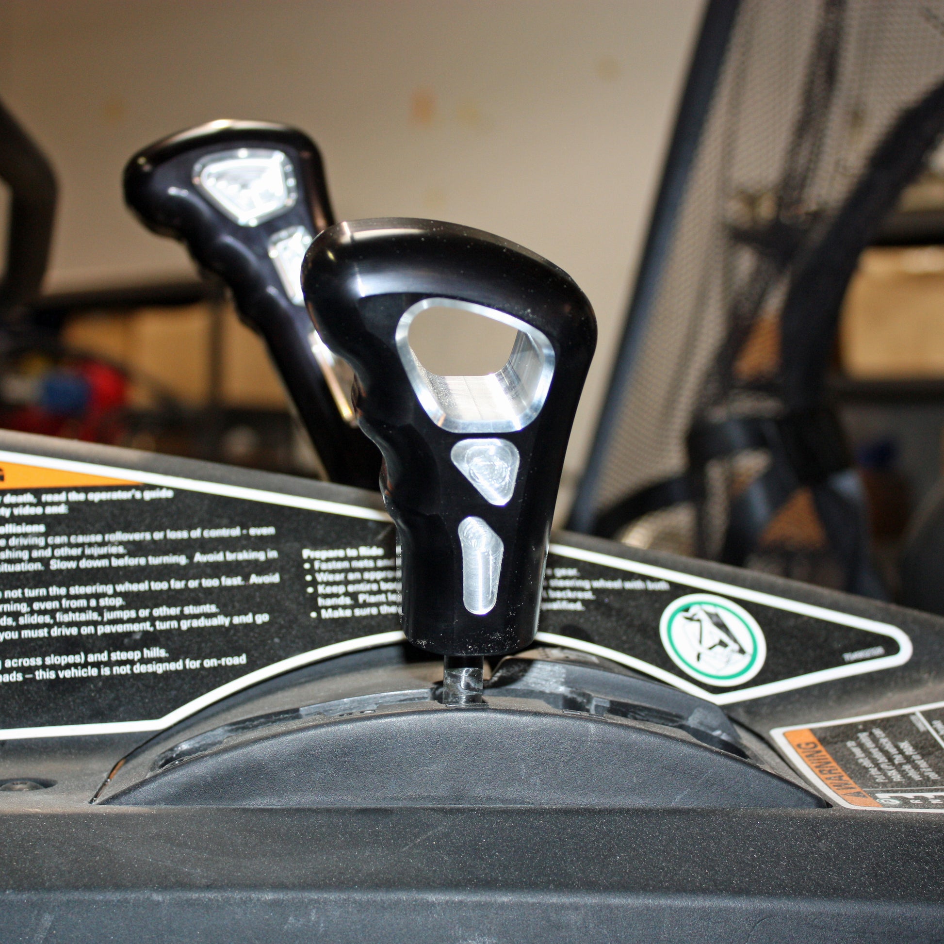 Can‑Am Commander & Maverick Black Anodized Billet Aluminum Shift Knob