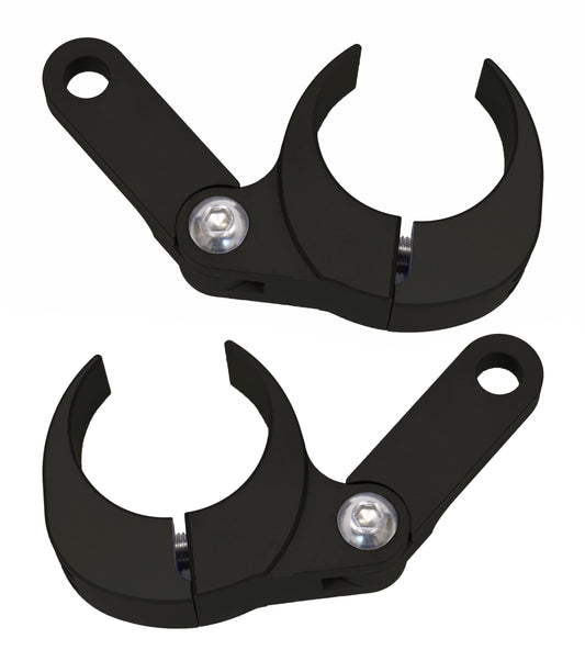 Light Mounts A-Pillar Mount Half Clamp Design Black Anodized