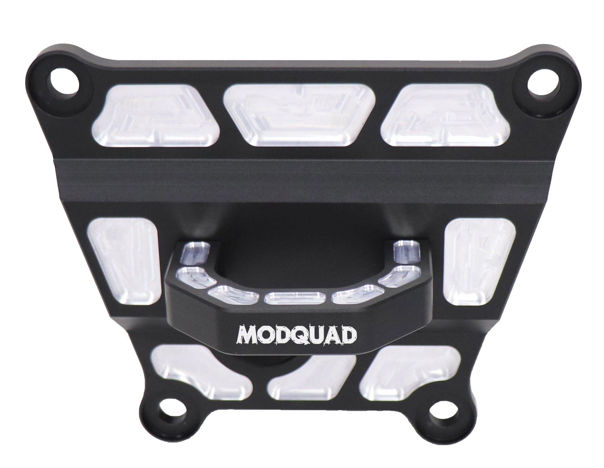 Polaris Rear Differential Plate with Hook Black Anodized