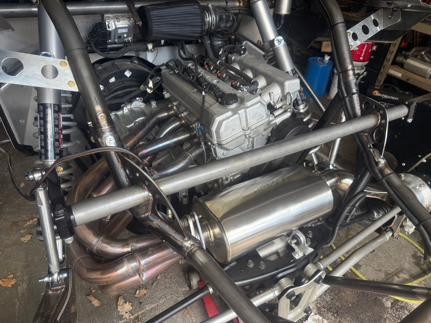 Bikeman Performance Pro R Long Tube Header 10hp Gain