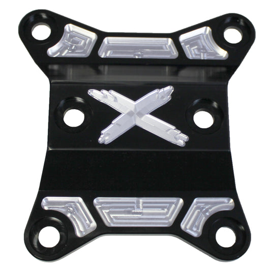 Can-Am X3 Rear Diff Plate Machined Aluminum Black