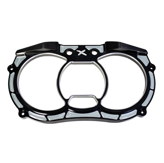 Can Am X3 Machined Billet Aluminum Dash Bezel Black