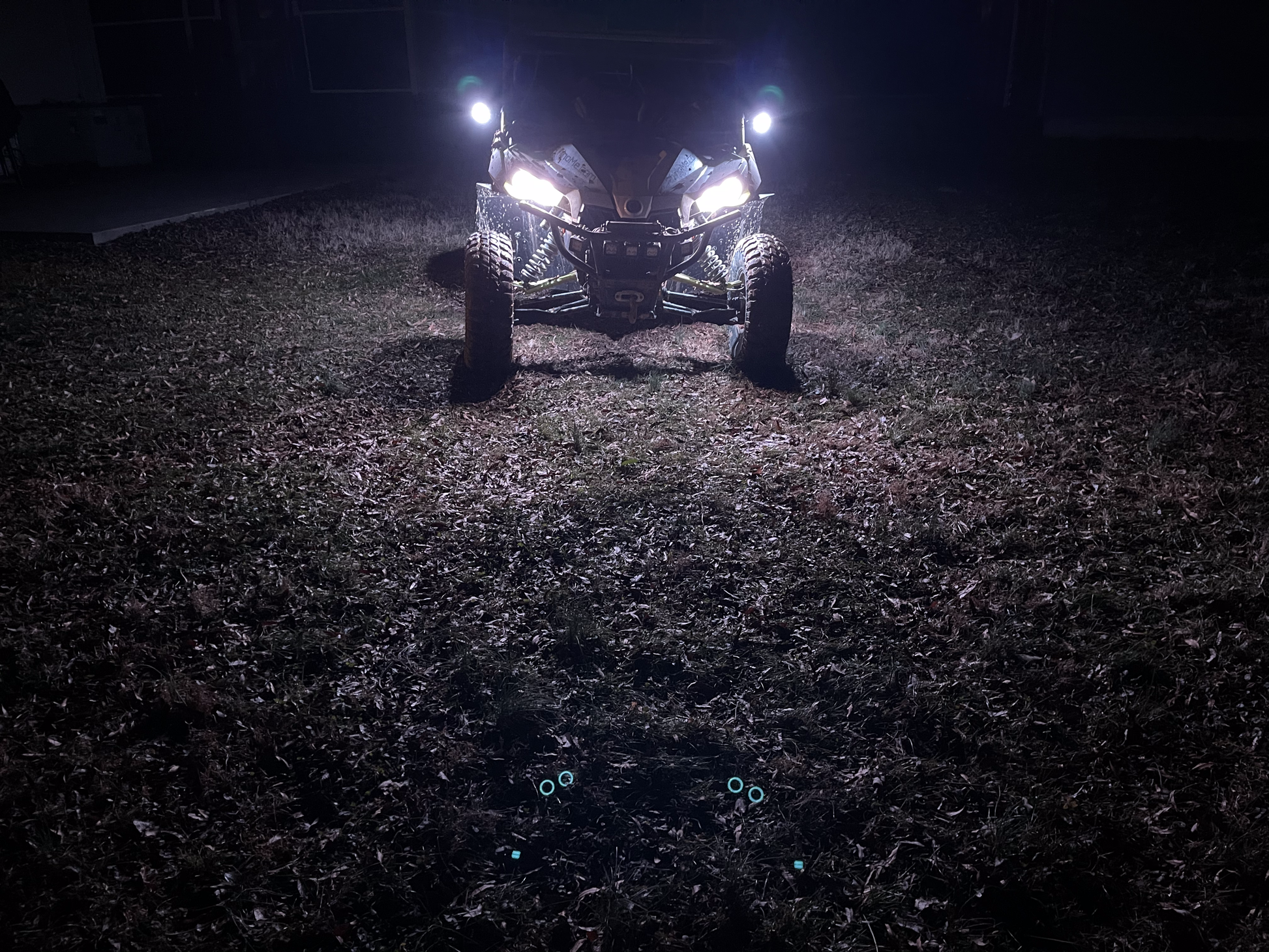 RGB LED Side Mirrors With Rhino Lights For UTVs