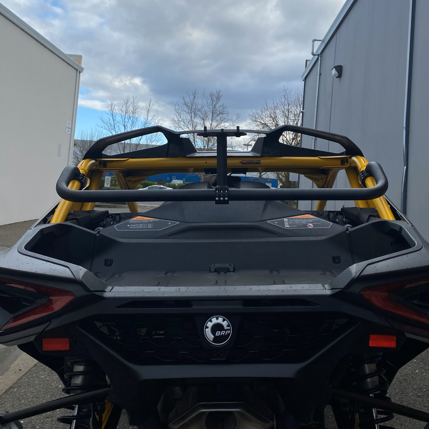 Can-Am Maverick R Dual Clamp Spare Tire Mount