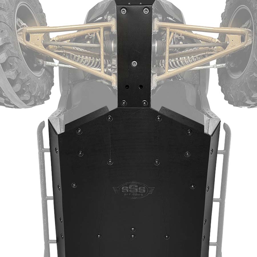 Ultimate Kawasaki Teryx KRX 1000-4 UHMW Skid Plate Full Coverage Underbody Protection