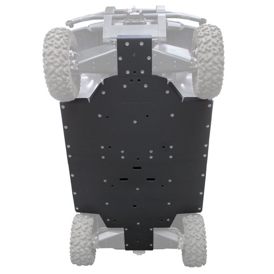 Kawasaki Mule Pro UHMW Skid Plate with Rock Sliders