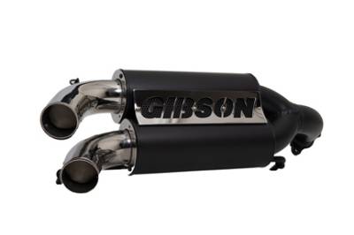Gibson Side Black Exhaust for Polaris RZR Pro XP 2020-2026