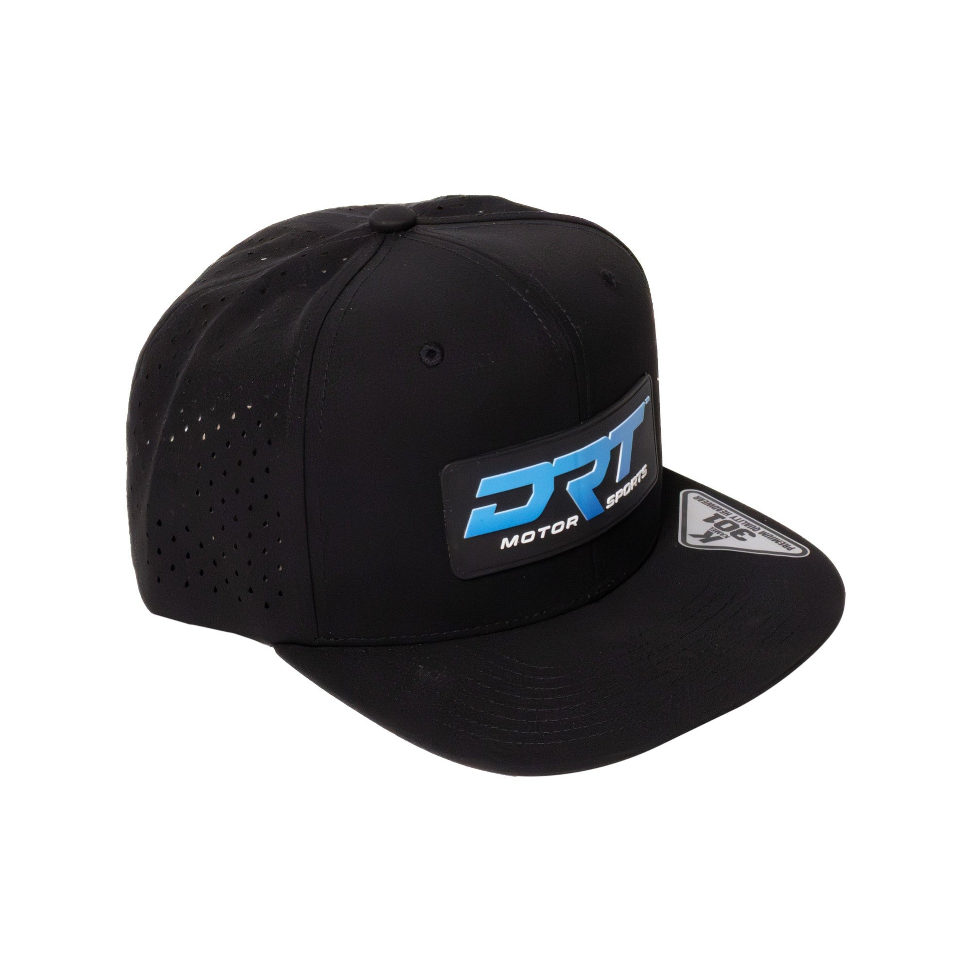 DRT Motorsports Recharged Series Black Hydro Snap-Back Hat – Unisex