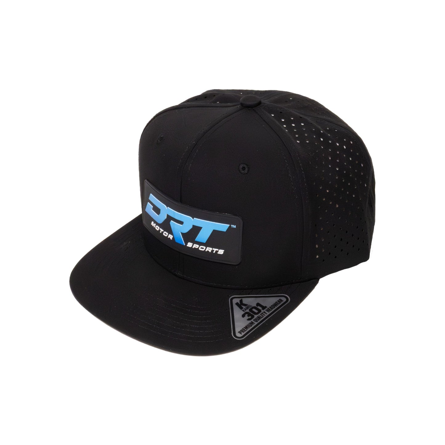 DRT Motorsports Recharged Series Black Hydro Snap-Back Hat – Unisex