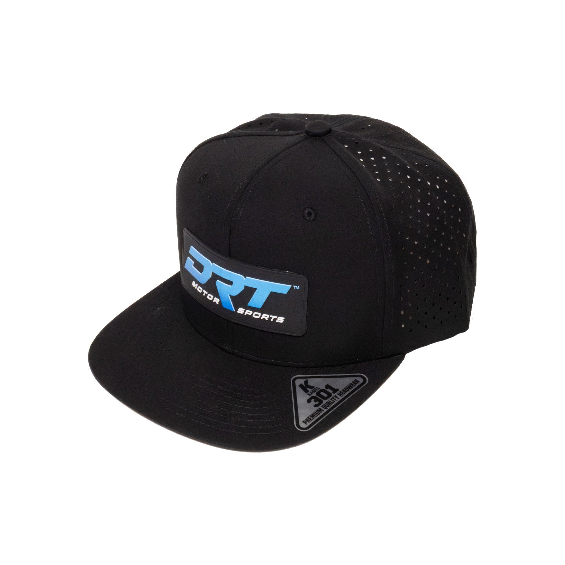 DRT Motorsports Recharged Series Black Hydro Snap-Back Hat – Unisex