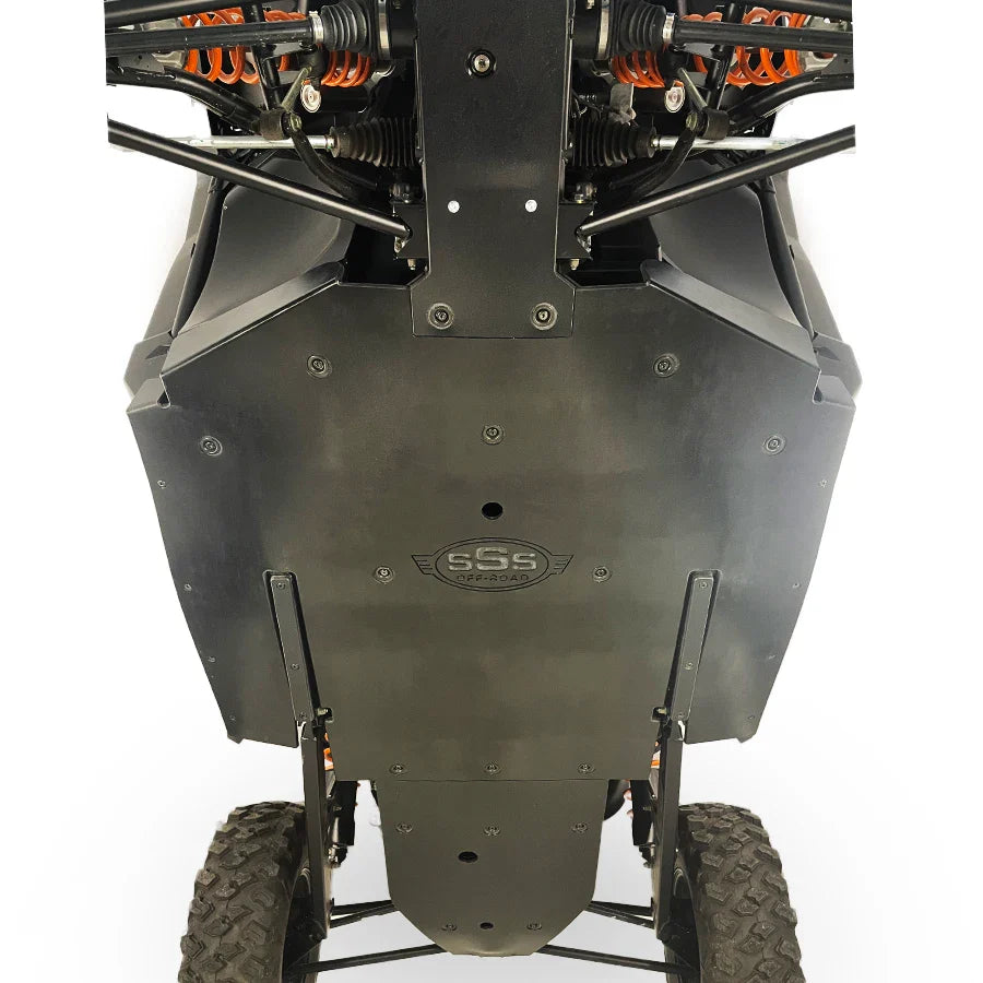 Ultimate UHMW Skid Plate: Polaris RZR XP 1000 Full Underbody Protection Kit