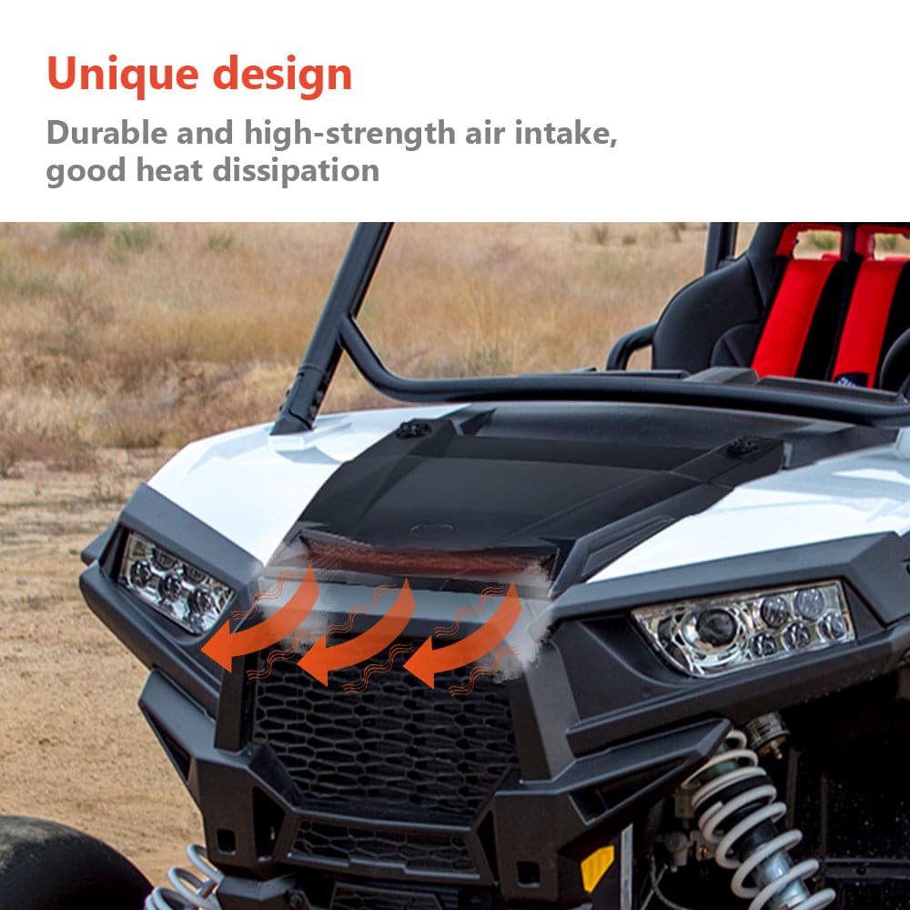 Kemimoto UTV Turbo Hood Scoop for Polaris RZR XP 1000