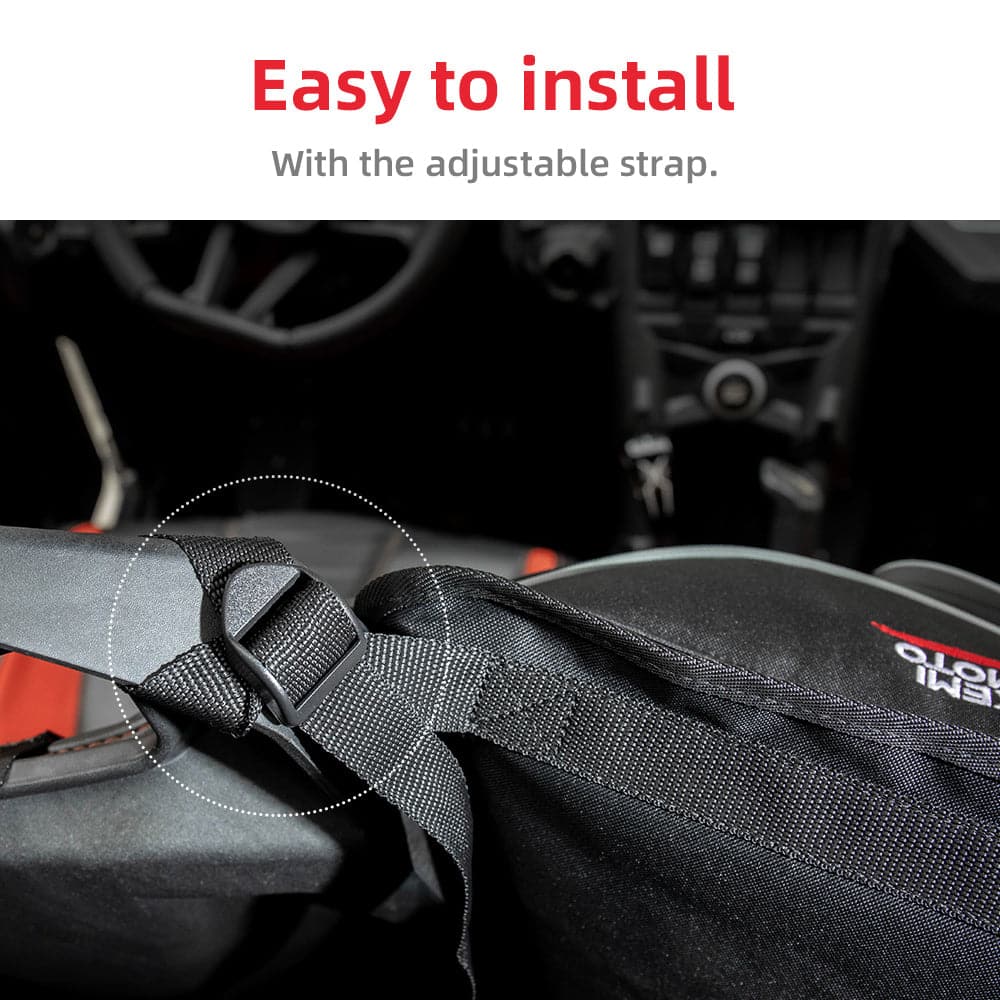 Kemimoto 600D UTV Cab Pack Luggage Storage Bag for Can‑Am