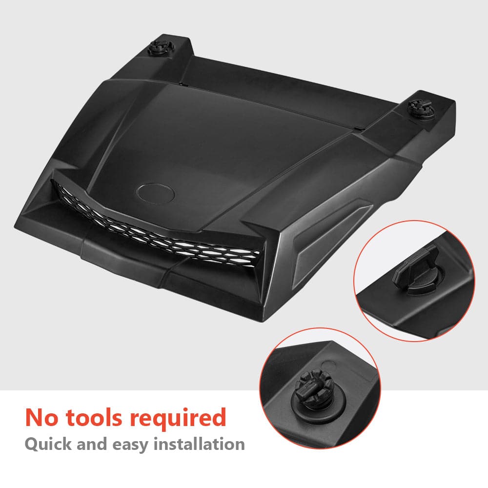 Kemimoto UTV Turbo Hood Scoop for Polaris RZR XP 1000/XP Turbo/1000S/900