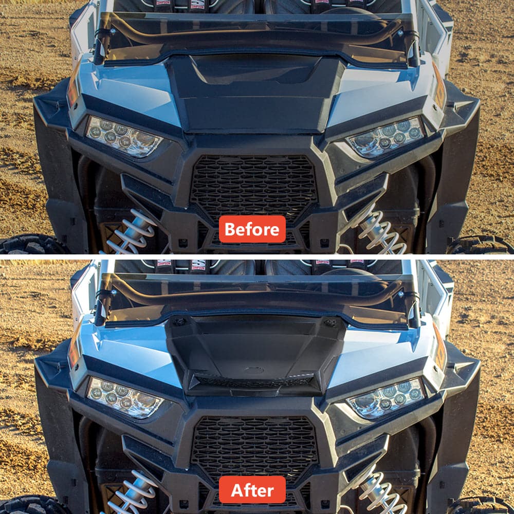 Kemimoto UTV Turbo Hood Scoop for Polaris RZR XP 1000/XP Turbo/1000S/900