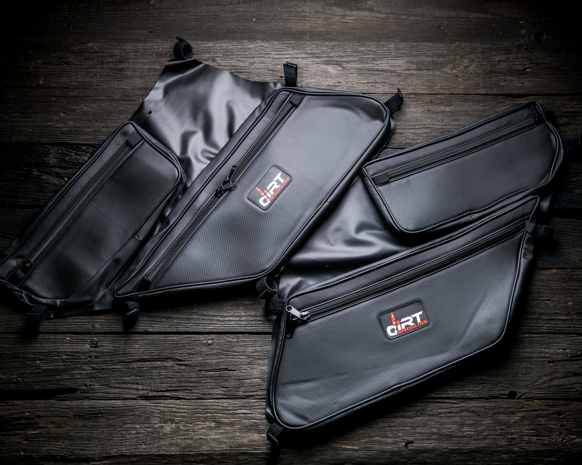 Dirt Specialties Can‑Am X3 Flat Top Door Bags Durable P‑Tex