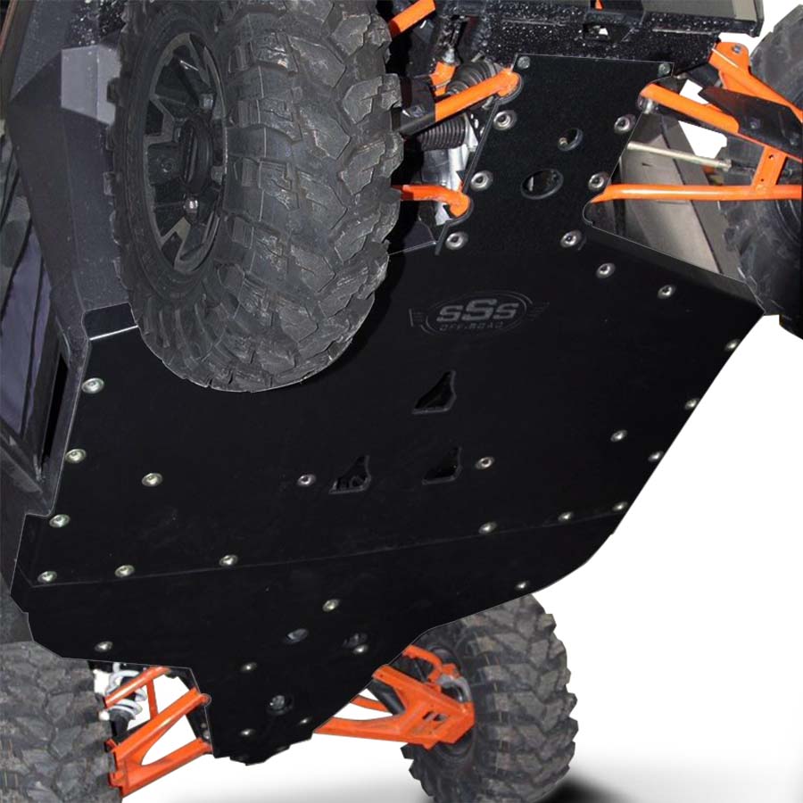 Ultimate Polaris Ranger XP 1000 Full Protection UHDPE Skid Plate Kit