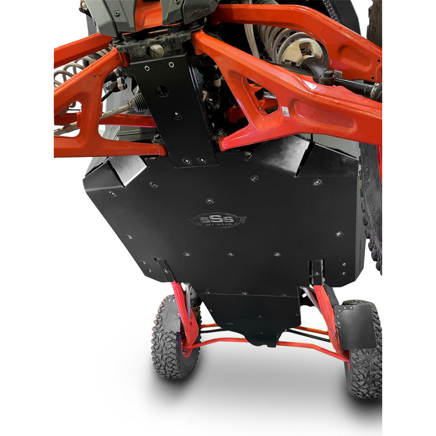 Premium 3-Piece UHMW Polaris RZR Pro S Skid Plate - Ultimate Underbody Protection