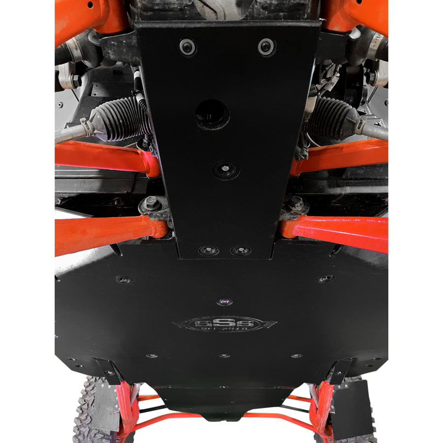 Premium 3-Piece UHMW Polaris RZR Pro S Skid Plate - Ultimate Underbody Protection