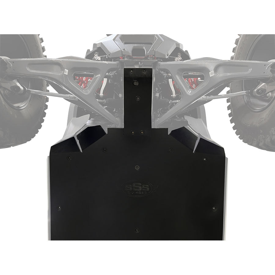 Premium 3-Piece UHMW Skid Plate for Polaris RZR Pro S 4 UTV